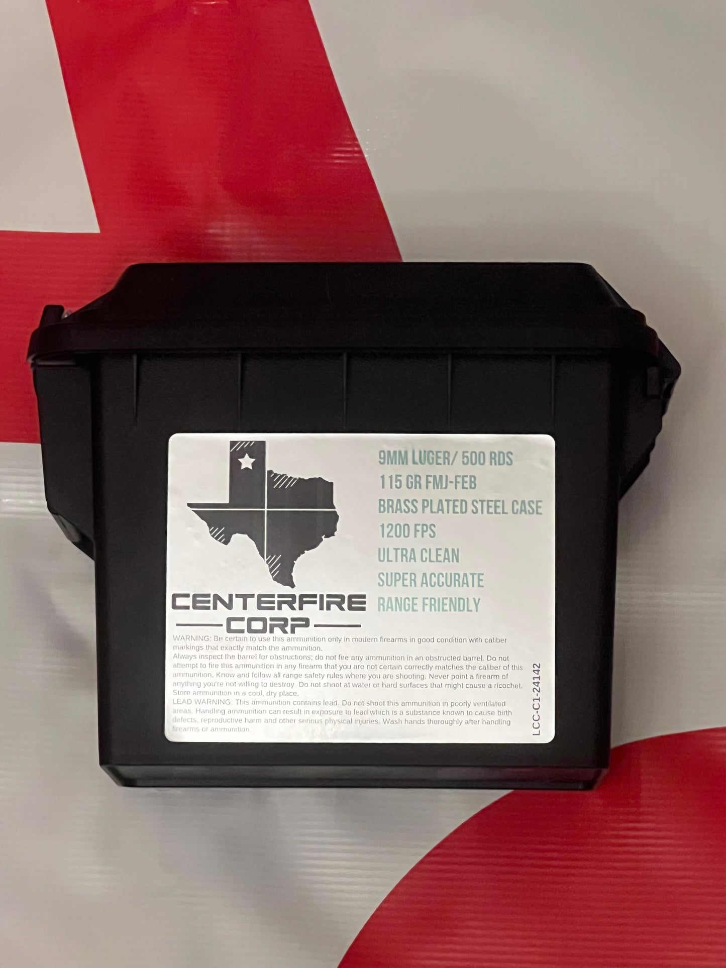 Centerfire Corp 9mm 115 gr 500 rds